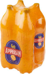 Appelsín plast 4x2ltr