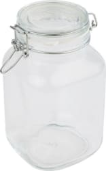 APS Glerkrukka með smelltu loki 12x12cm h: 22cm 2ltr