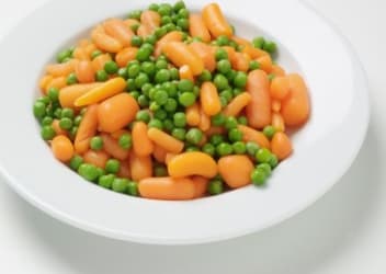 Baby gulrætur og grænar baunir 2,5kg