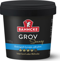 Bahncke Sinnep grófkorna 1 kg