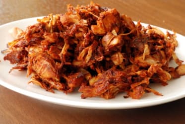 BBQ Pulled pork 4x1kg (bógur/rifinn)