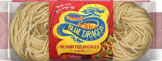 Blue Dragon Medium Egg Noodles Nest