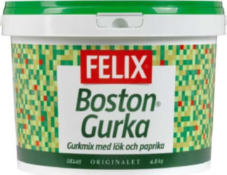 Boston Gúrka relish 4,8 kg. Felix