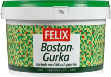 Boston Gúrka relish 9,8 kg. Felix