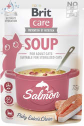 Brit Care Cat Soup with Salmon, 75g