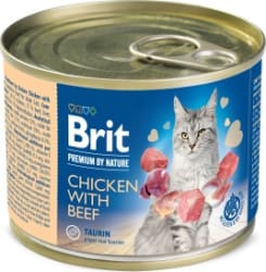Brit Pcat paté dós Chicken with Beef 200g