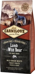 Carnilove - 70% Lamb & Wild boar 12kg