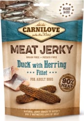 Carnilove Jerky Duck with Herring Fillet 100g