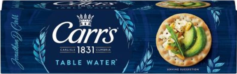 Carrs Table Water kex lítið  12x125g