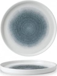 Churchill Diskur chef's walled 21cm Raku topaz blue