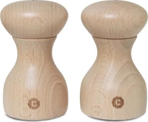 Crushgrind Pipar og Saltkvörn sett 10cm Beech Natural