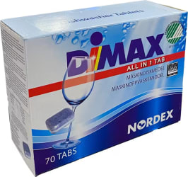 Dimax uppþvottavélatöflur S 70stk