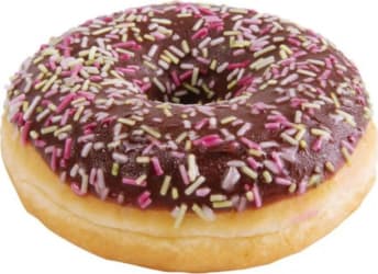 Donuts - Súkkulaði topping og sprinkles-