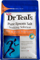 Dr. Teal's Epsom Salt Pre&Post workout