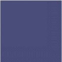 Duni CA serv. dökkbláar 24 cm