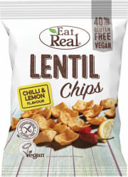 Eat Real Lentil Chips Chilli & Lemon
