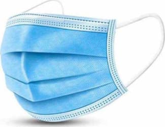 Einnota vörur Andlitsgrímur 3ja laga 50stk í pakka