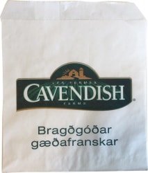Ekran Frönskupoki Lítill12x9cm 1.000stk