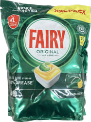 Fairy púðar lemon uppþvottatöflur 70 stk
