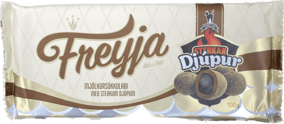 Freyju súkkulaði m/sterkum djúpum 100 gr
