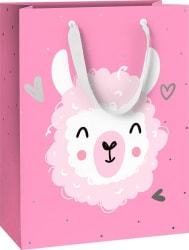 Gjafapoki-CUTE ALPAKA  23x13x30cm (10)