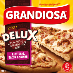 Grandiosa Delux skinka, hakk & beikon 465g (X6)