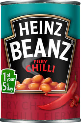 Heinz Bakaðar Baunir Fiery Chilli