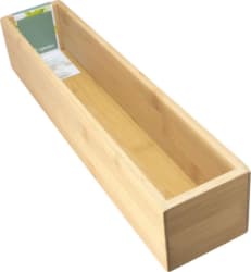 Hit Box bamboo 38x8x7cm multi organizer