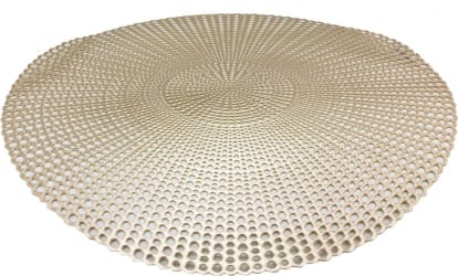 Hit Diskamottur ö40cm matt gold/black