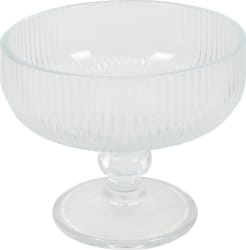 Hit Skál á fæti gler 170ml h:10cm ö:11,7cm glær 1stk