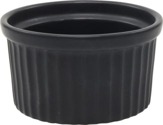 Hit Skál creme brulee 9x5cm black