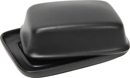 Hit Smjörkúpull 18x13,5x6cm leir black