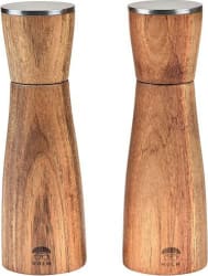 Holm Salt og pipar kvörn sett 20,5cm acacia viður