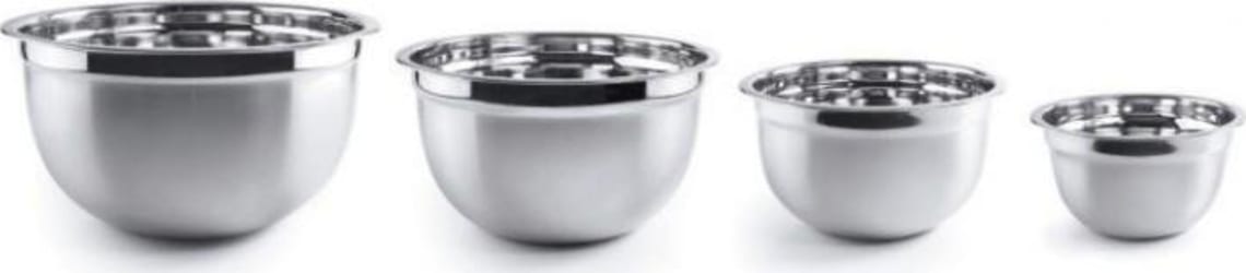 Ibili Skál burstað stál 18cm