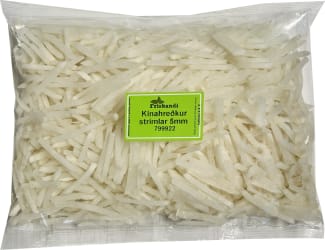 Kínahreðkur strimlar 5 mm - Sérpöntun