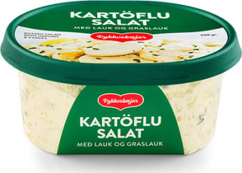 Kart.sal.m/lauk&amp; graslauk 400g / 16 í kassa - ÞYKKVABÆJAR