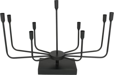 Kersten Kertastjaki metal f.9 kerti 65x22x46.5cm black