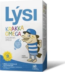 Lýsi krakka omega 60 stk