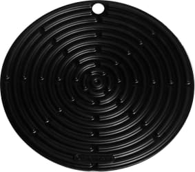 Le Creuset Hitaplatti svartur silicon