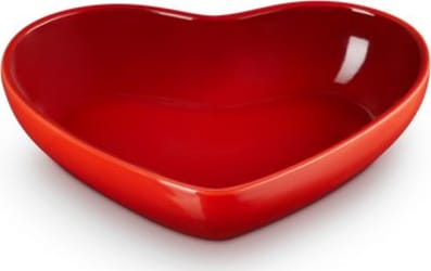 Le Creuset Hjarta skál 650ml Cerise