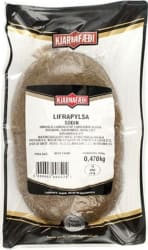 Lifrarpylsa soðin 455 g/stk