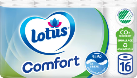 Lotus Comfort WC pappír 1x16stk