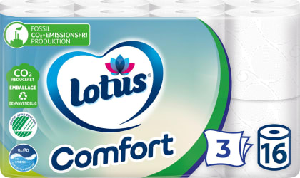 Lotus Comfort WC pappír 1x16stk