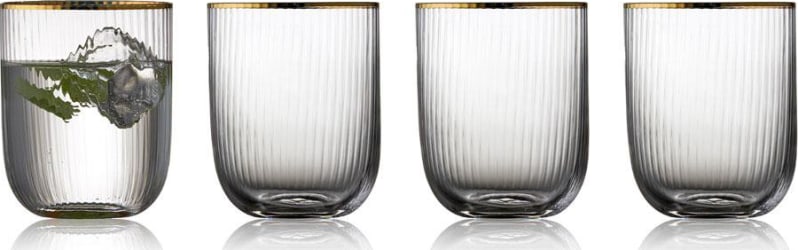 Lyngby Glas Glös vatn 35cl 4stk Palermo