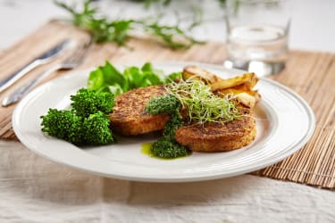 Móðir Náttúra Kjúklingabaunaborgari