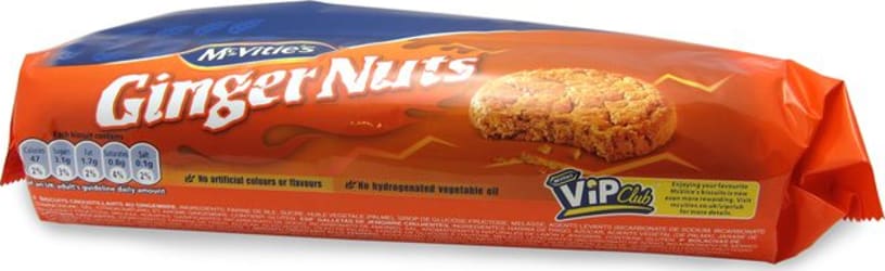 McVities Ginger Nuts 12x250g