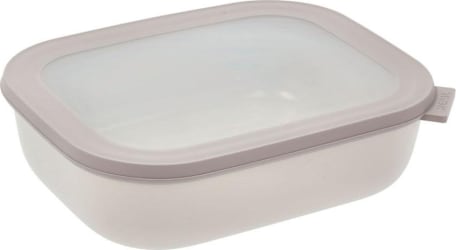 Mepal Cirqula skál m/loki 2ltr ferköntuð nordic white