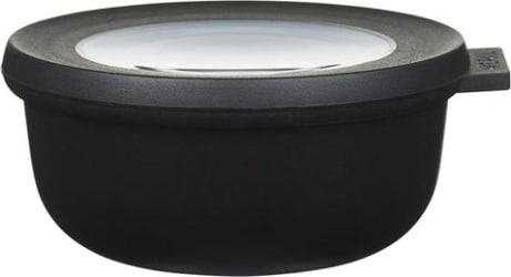 Mepal Cirqula skál með loki 350ml black