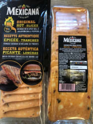 Mexicana cheddar slices with chillies 500 g