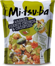 Mitsuba wasabi peanut crunch & crispies
